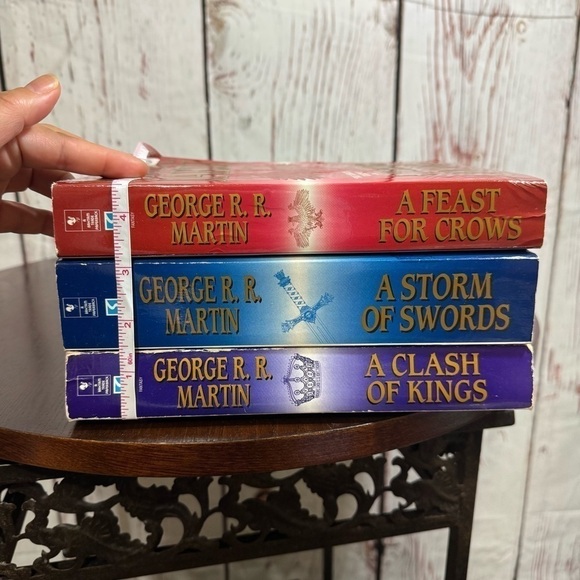 George R. R. Martin books 3 out of the 5 sets of Game of Thrones book Paper Back - Picture 14 of 14